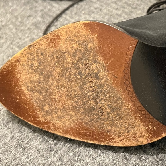 Vtg CHARLES DAVID By Nathalie M Lace Up Victorian Boots Sz 8 - Picture 5 of 13